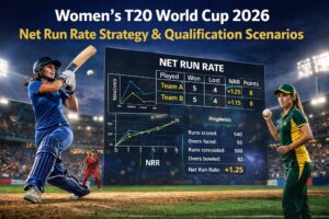 Women’s T20 World Cup Net Run Rate Strategy