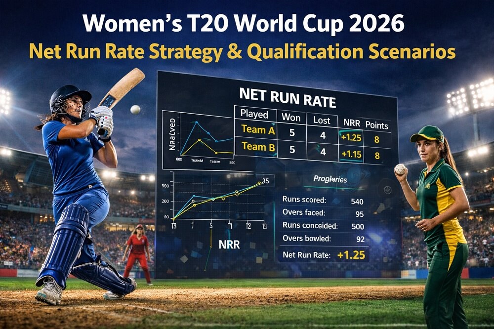 Women’s T20 World Cup Net Run Rate Strategy